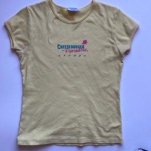 Cheeseburger in Paradise shirt Size L